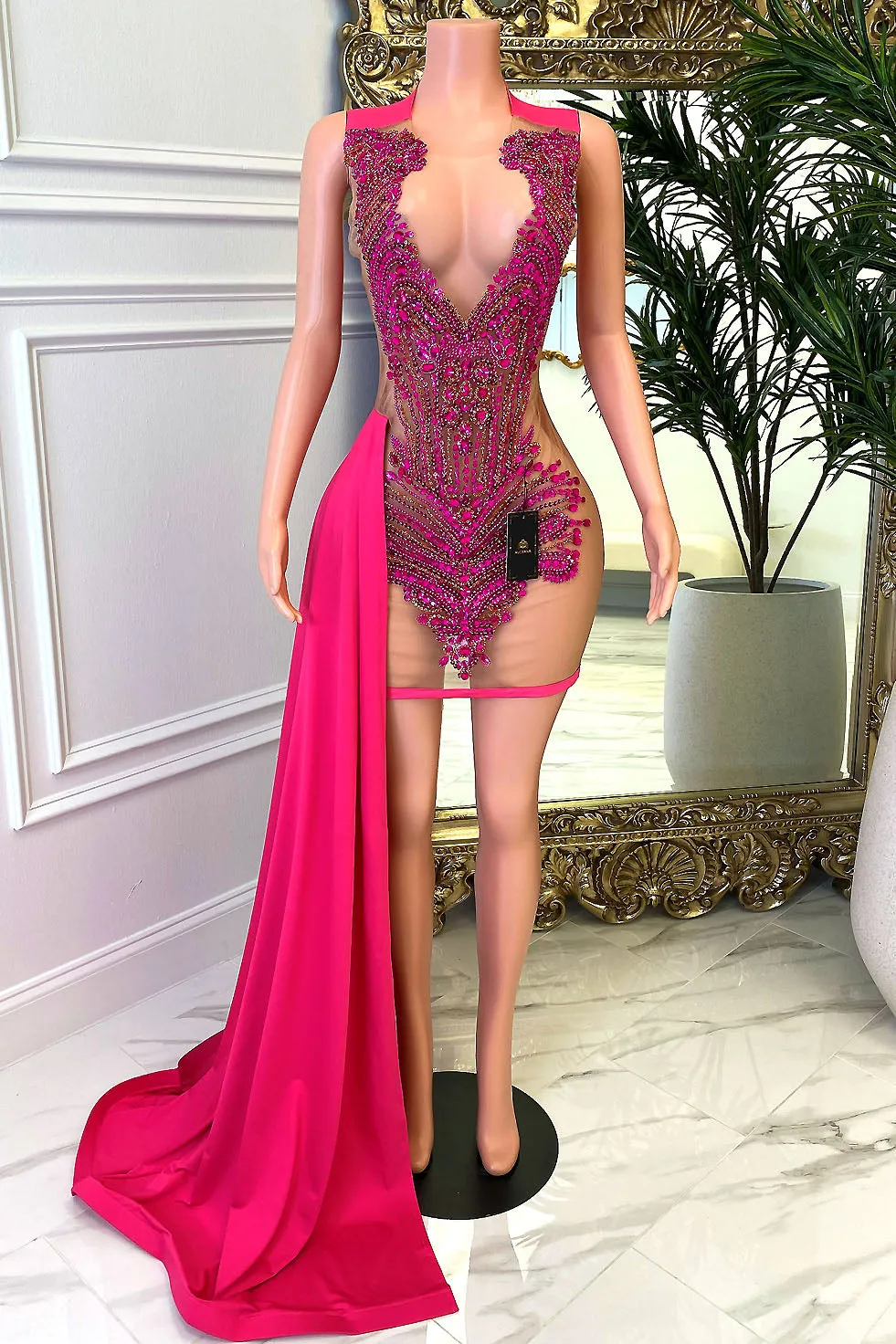 Adva Pink  Dress