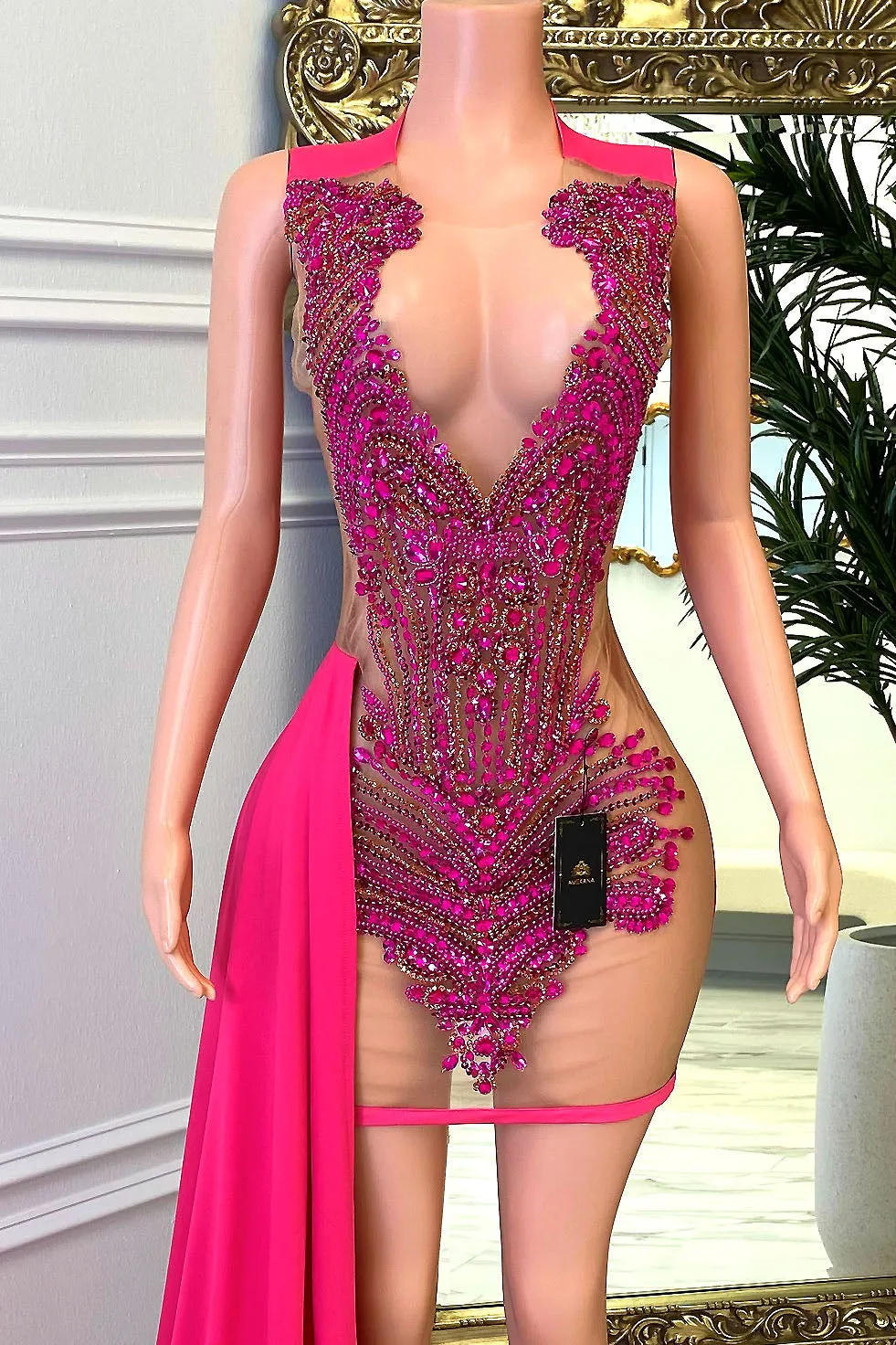 Adva Pink  Dress
