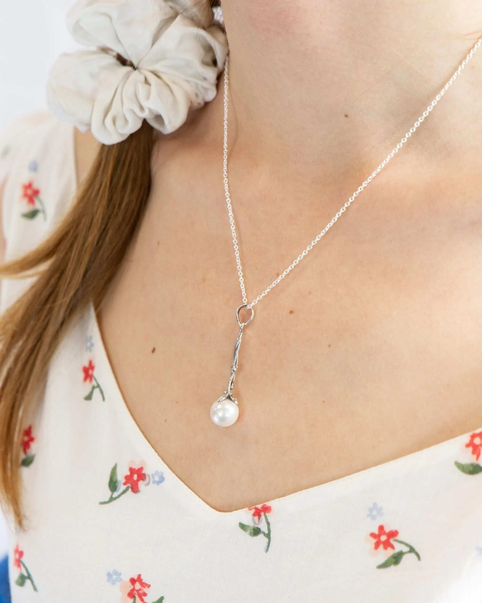 Banyan Ornate Pearl Necklace