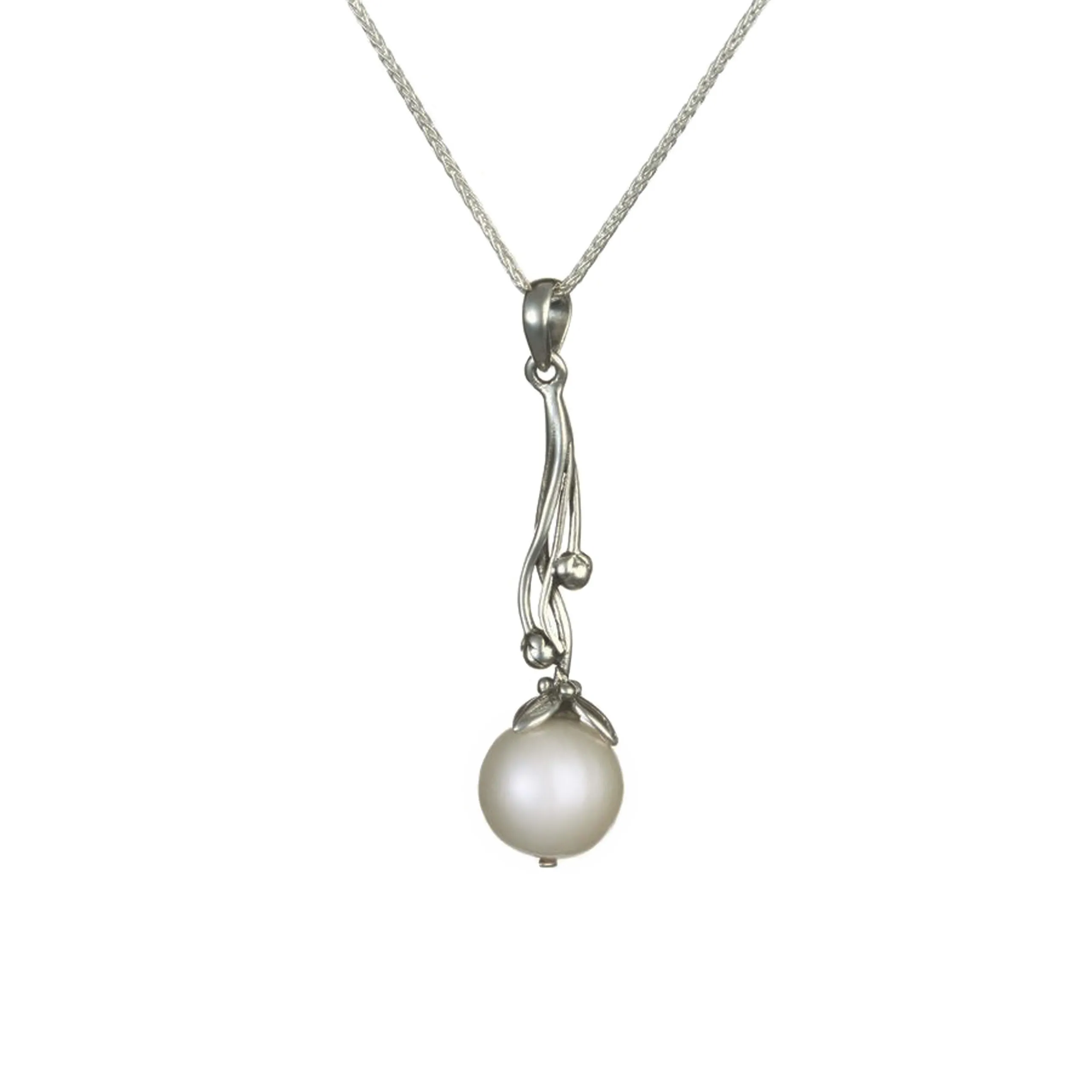 Banyan Ornate Pearl Necklace