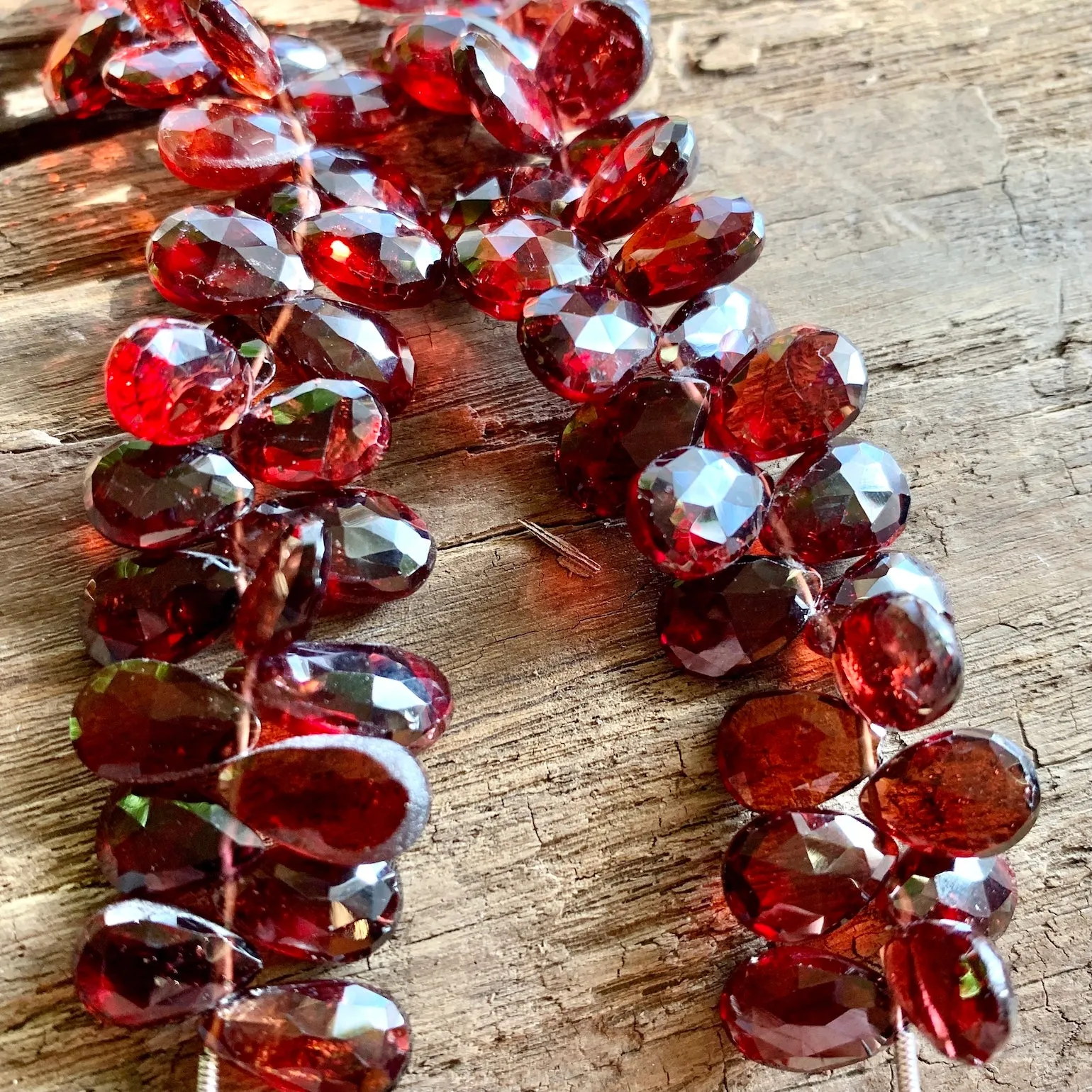 Beautiful Garnet Briolettes
