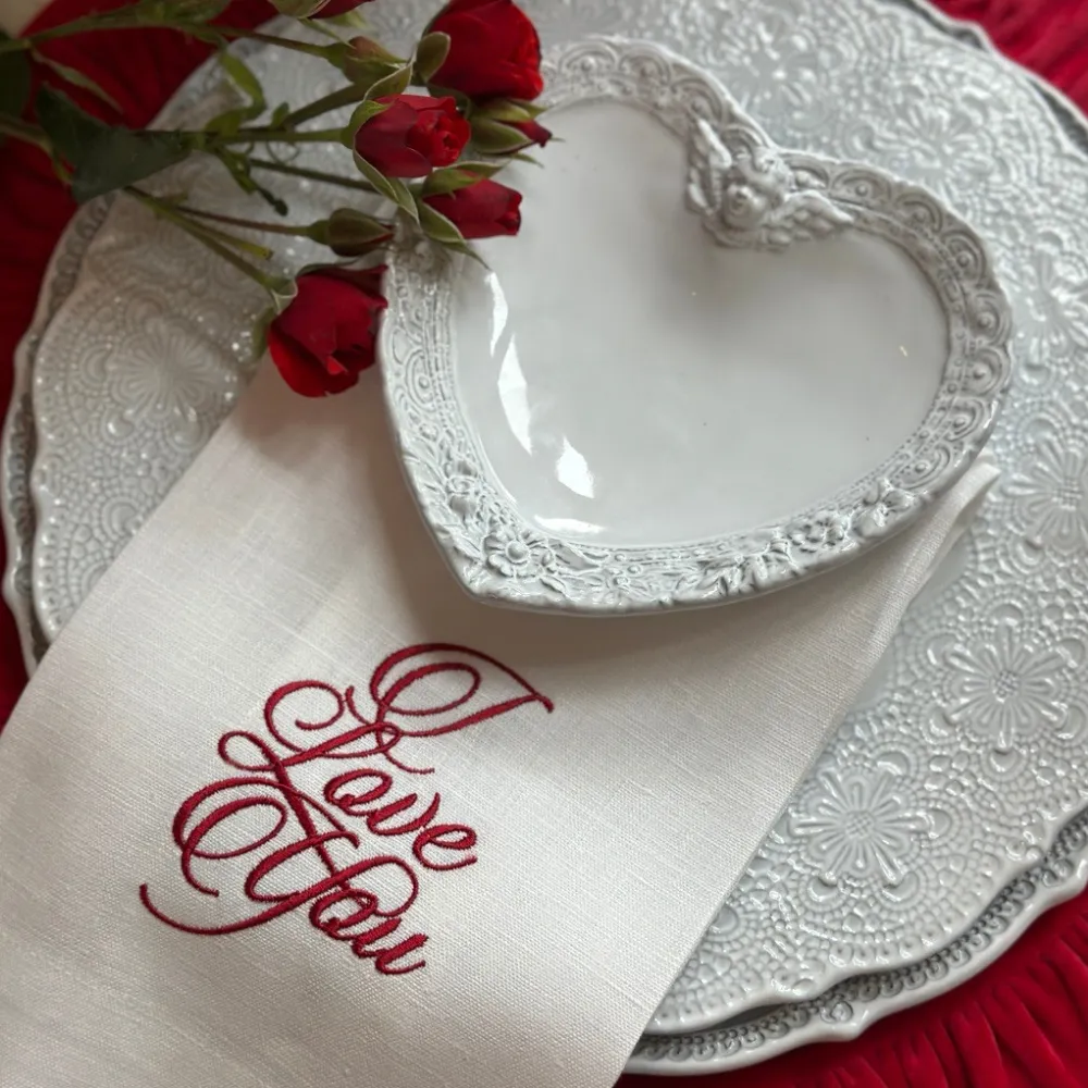 Cherubino Heart Plate - NEW