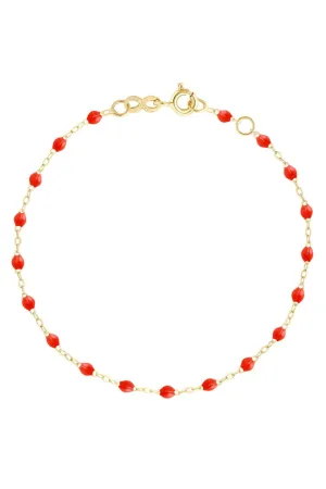 Classic Gigi Bracelet - 6.7in - Coral