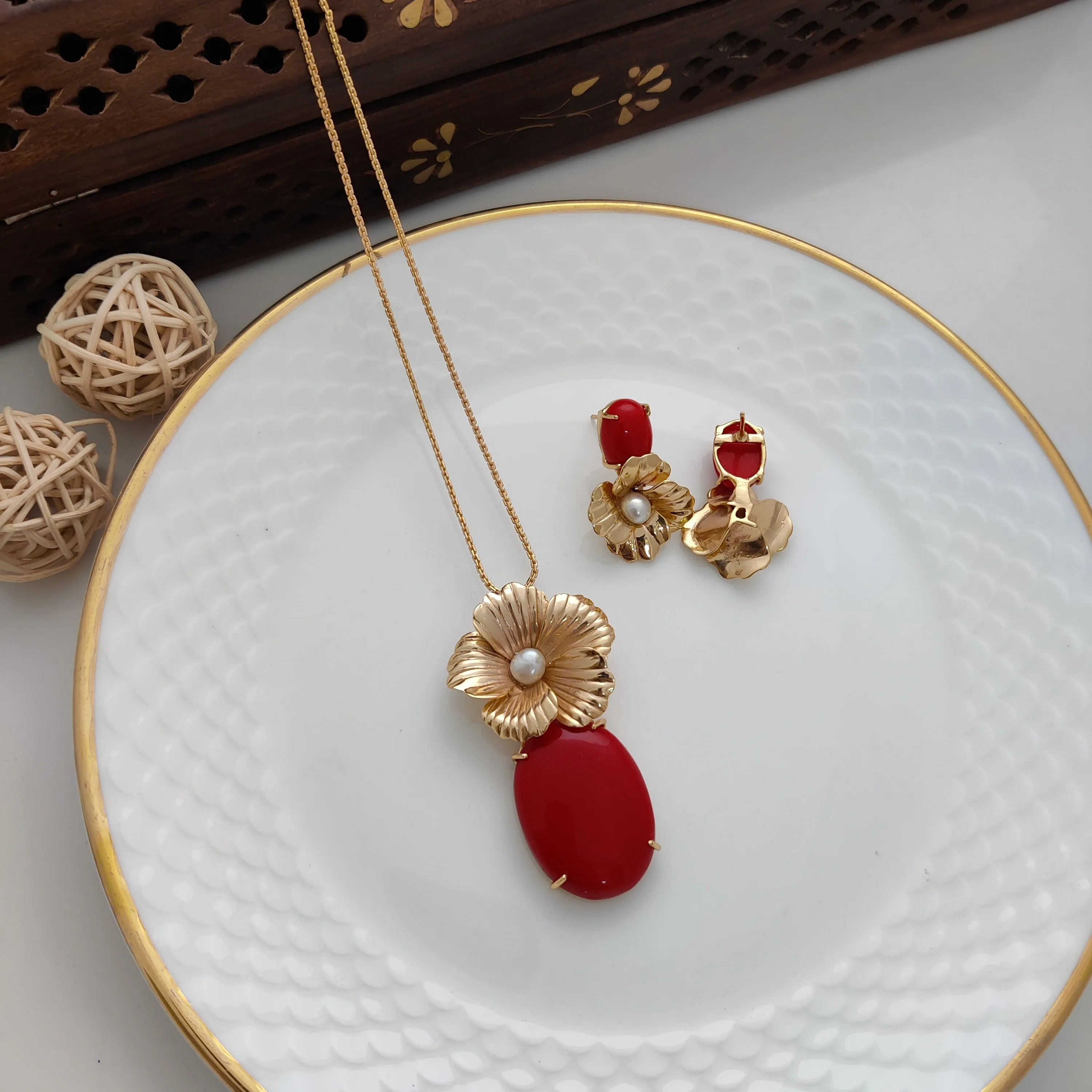 Coral Rose-Dew E&P Set