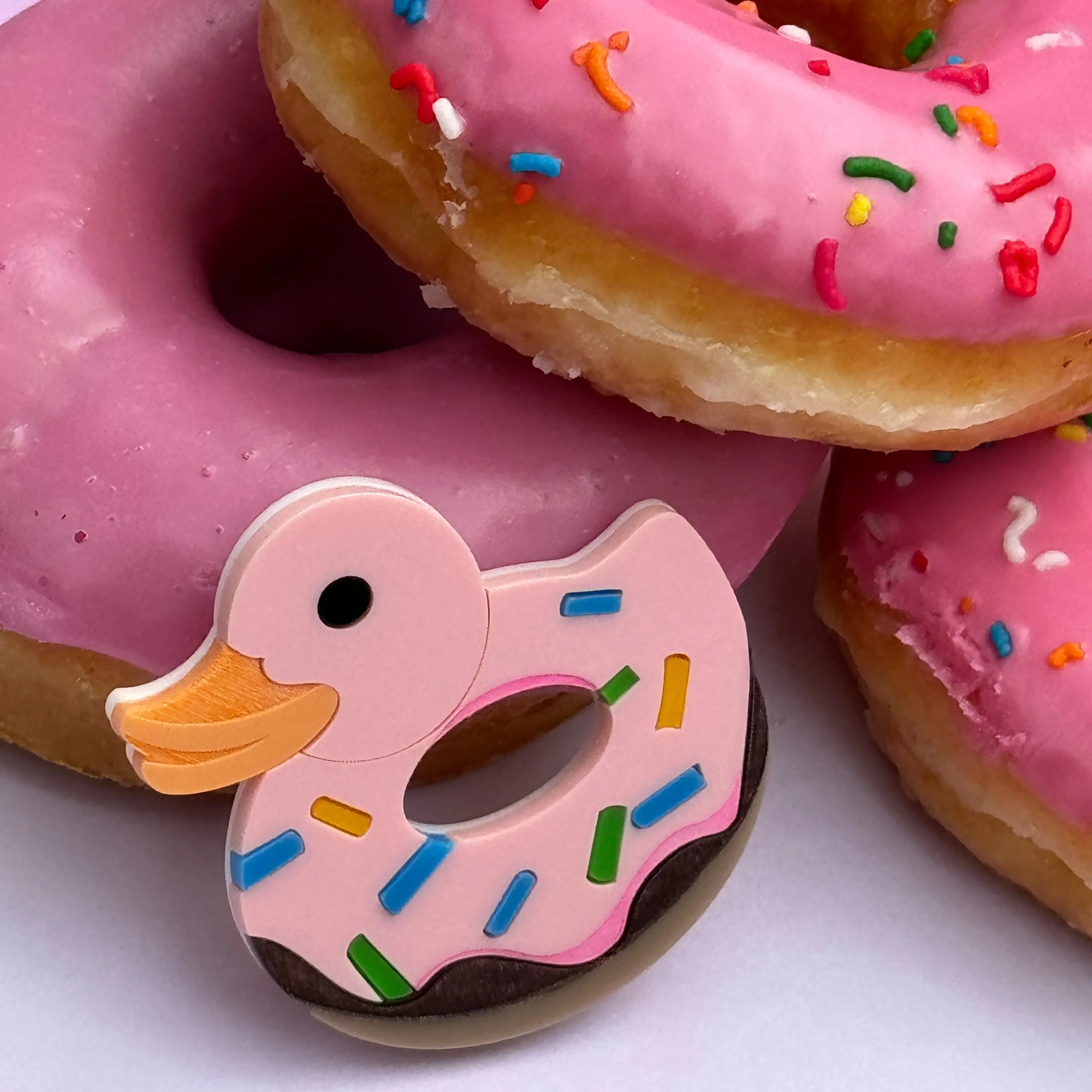 Donut 🍩 Ducky - Brooch