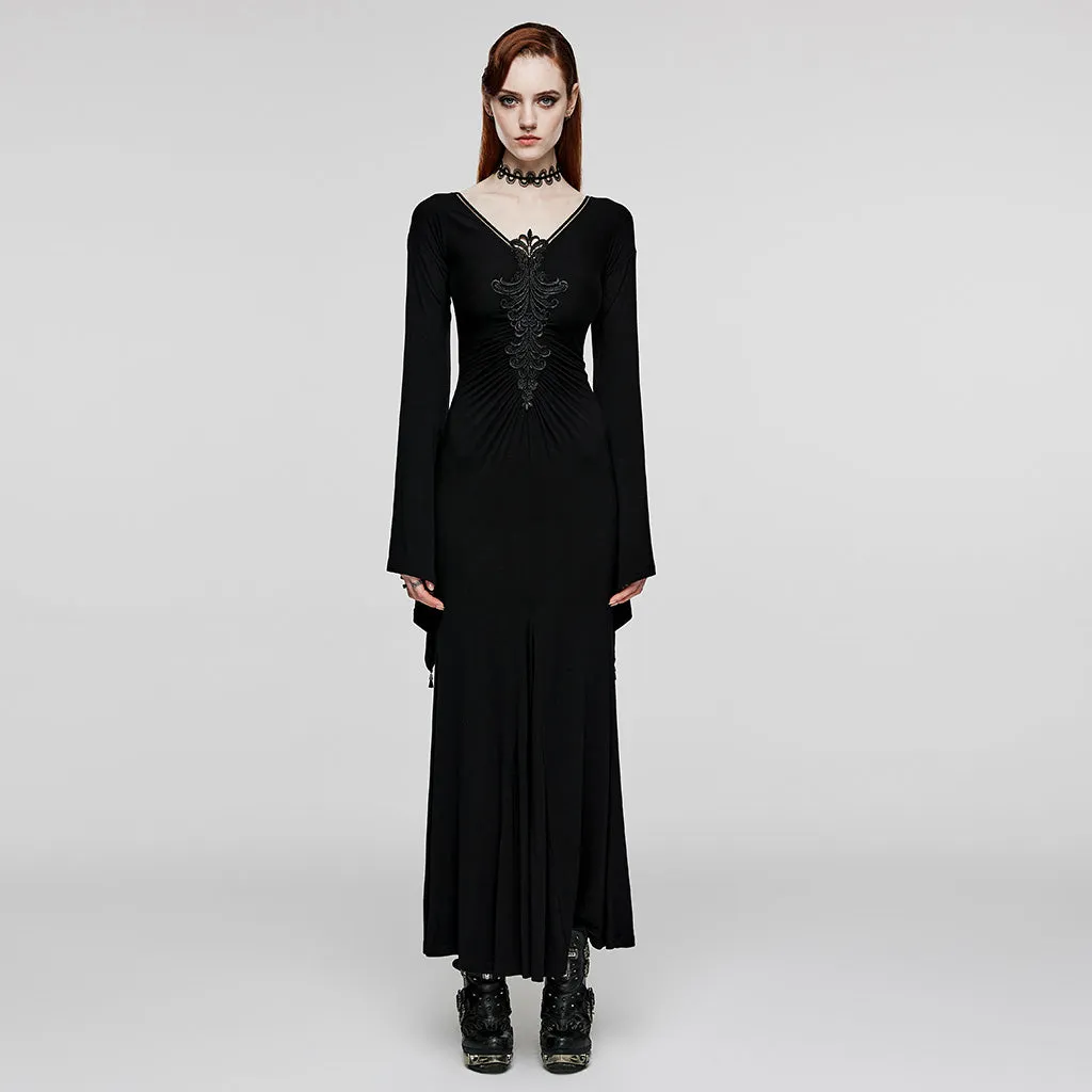 Goth Soft and comfortable modal fabric dress WQ-646LQF