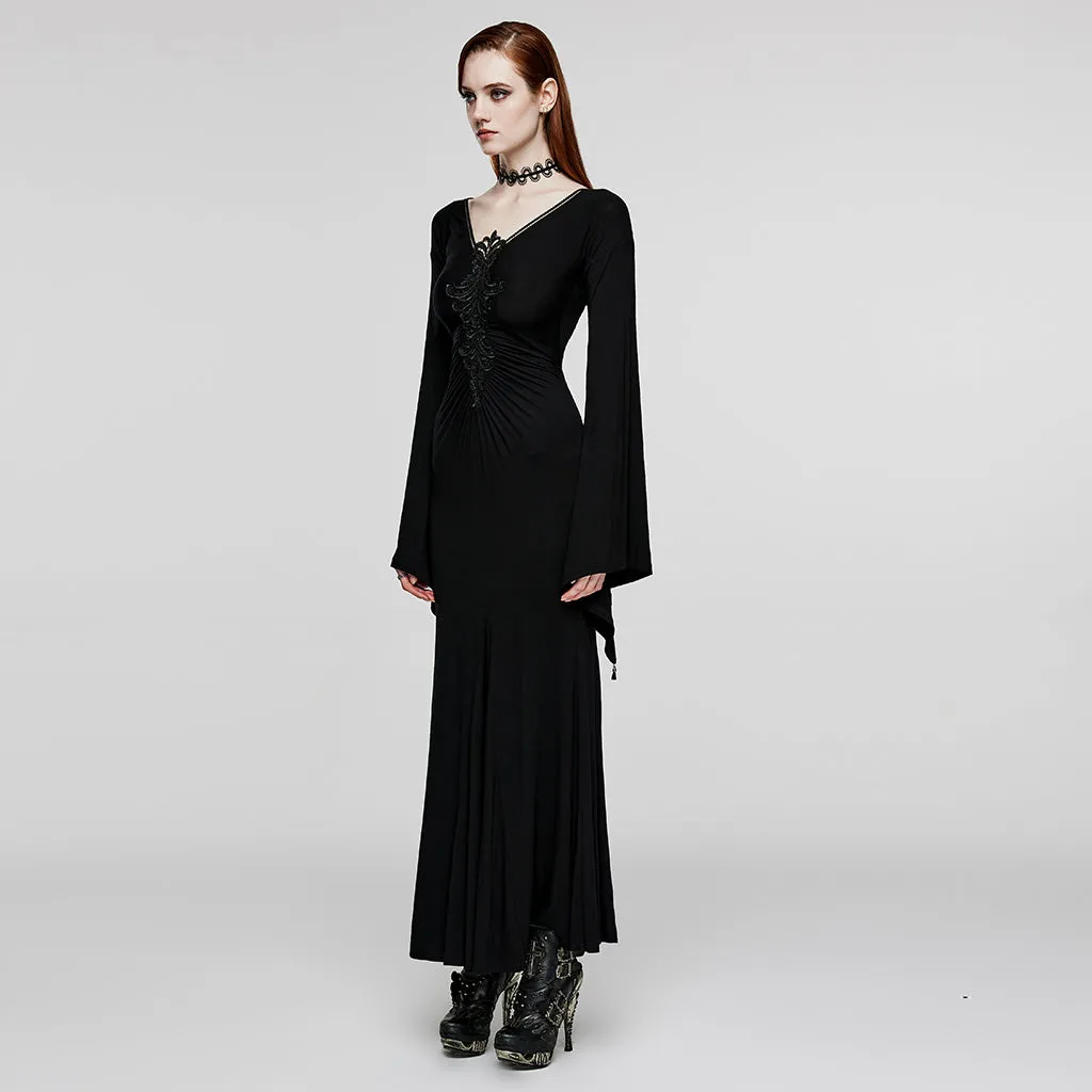 Goth Soft and comfortable modal fabric dress WQ-646LQF
