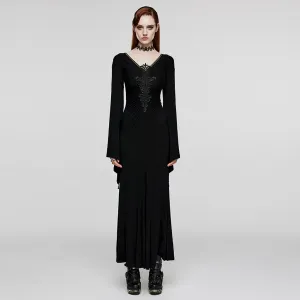 Goth Soft and comfortable modal fabric dress WQ-646LQF
