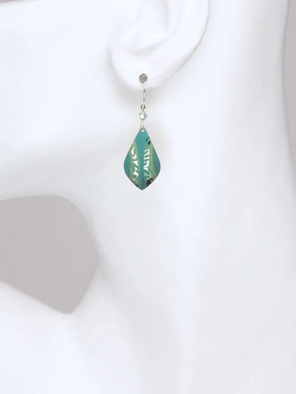 Holly Yashi Riverwind Earrings - Cocoa/Amber