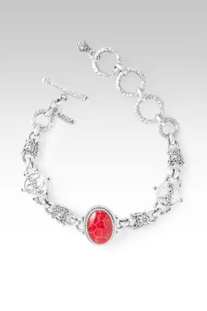 Journey of Enlightenment Bracelet™ in Red Indonesian Coral