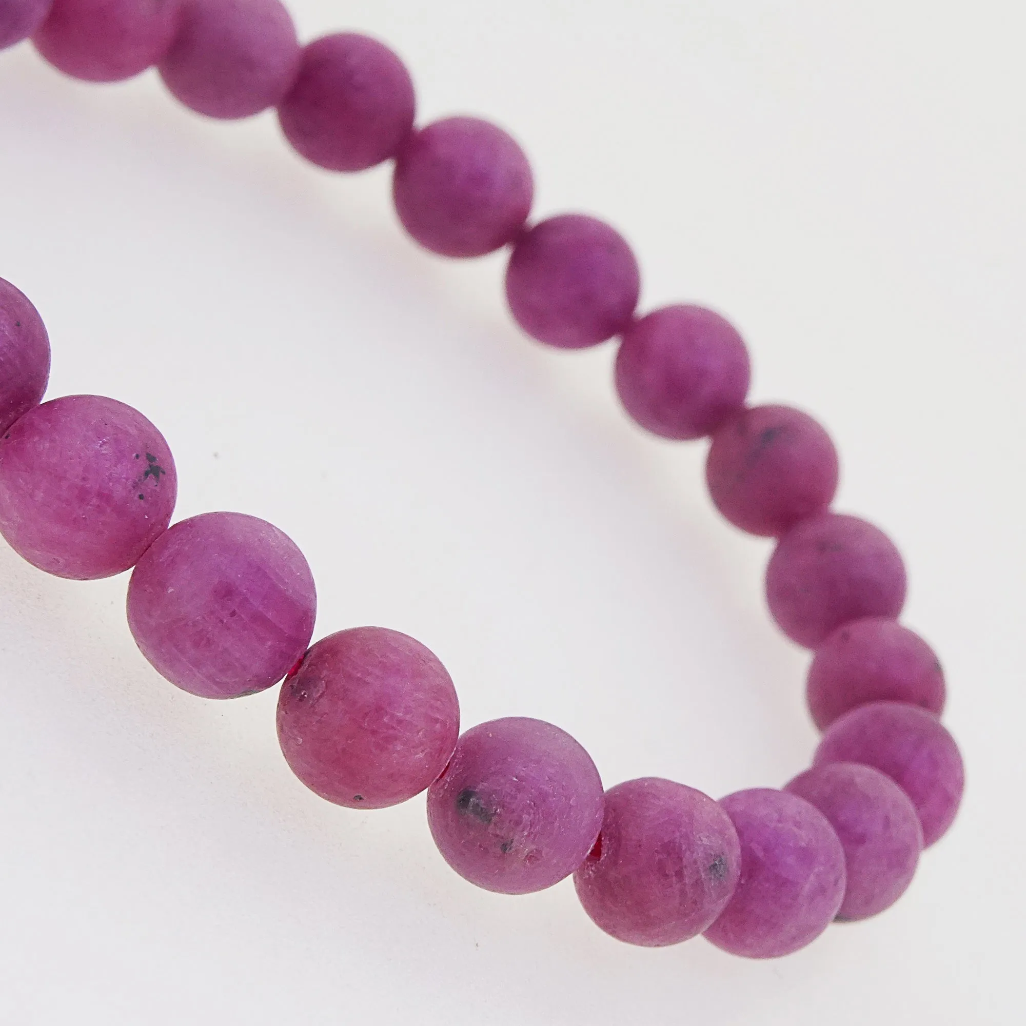 Matte Ruby 8mm