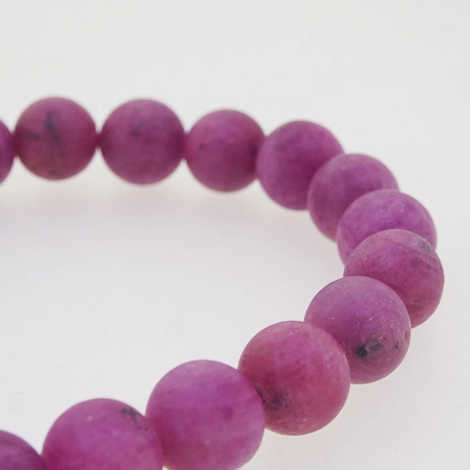 Matte Ruby 8mm