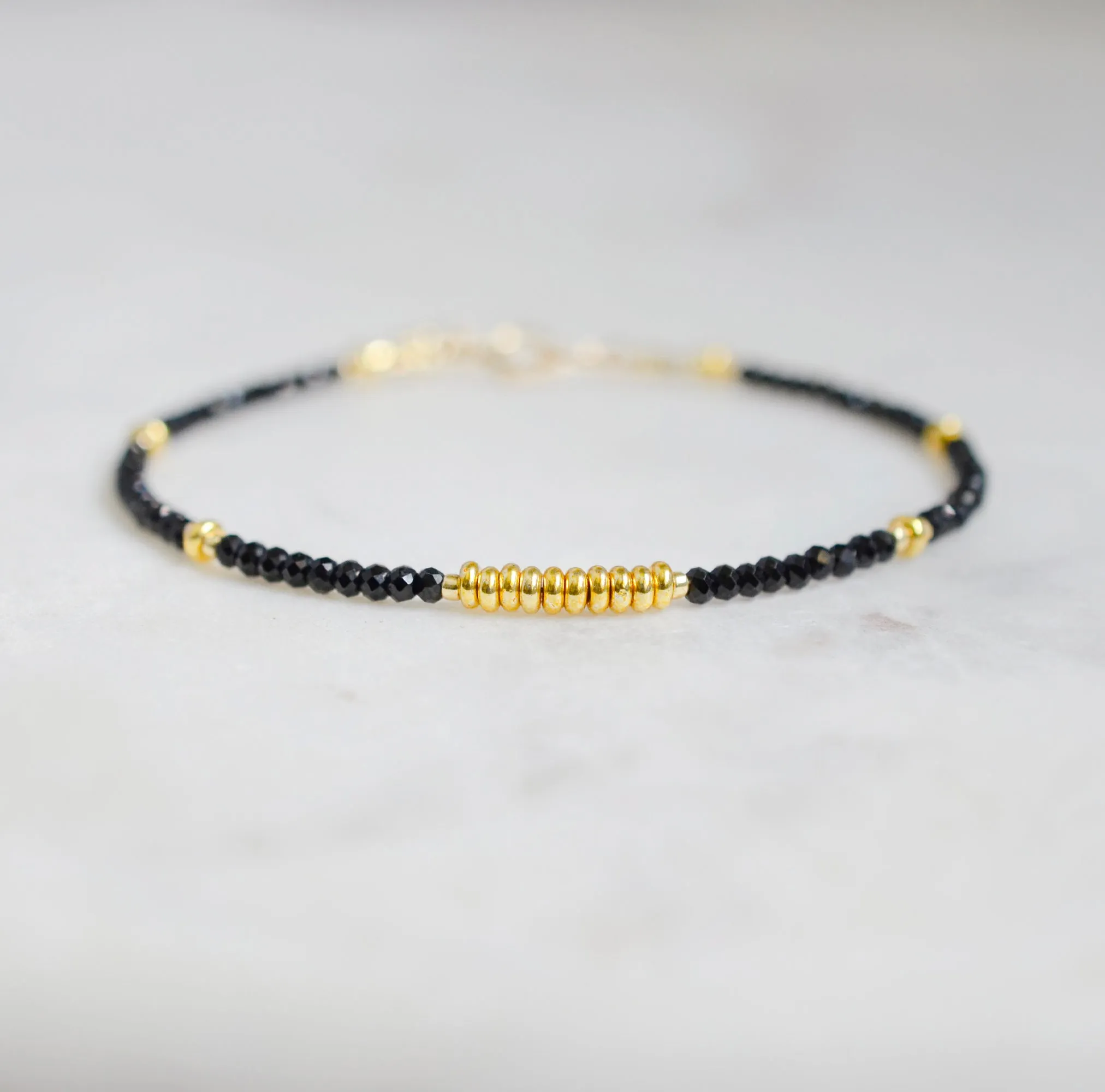 Onyx Beaded Kassia Bracelet