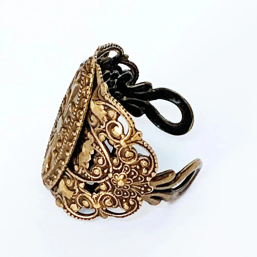 Ornate Gothic Victorian Ring