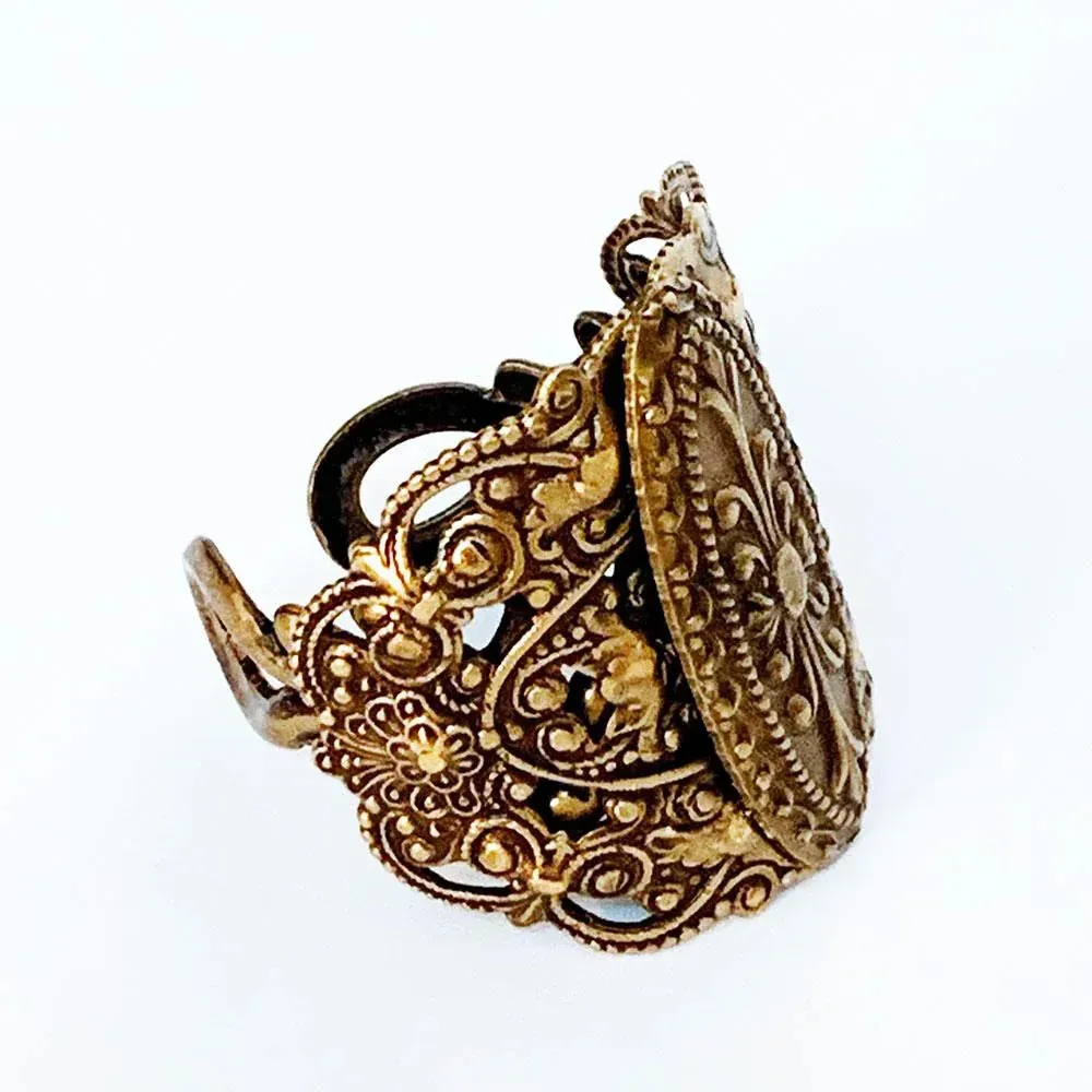 Ornate Gothic Victorian Ring