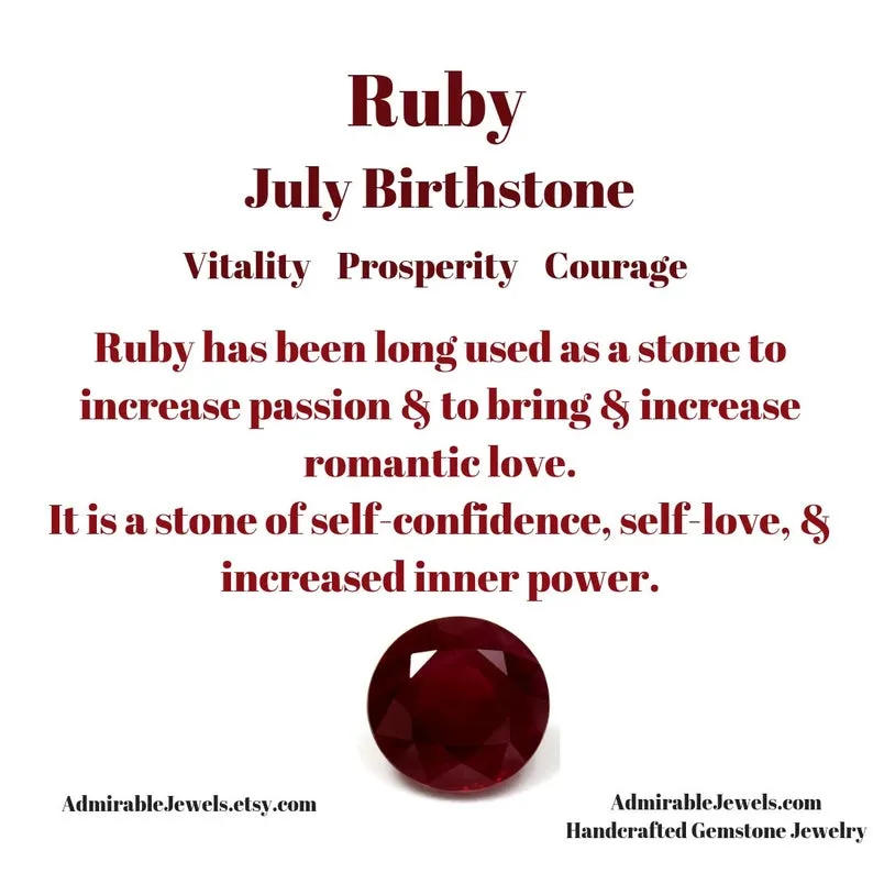 Ruby Anklet
