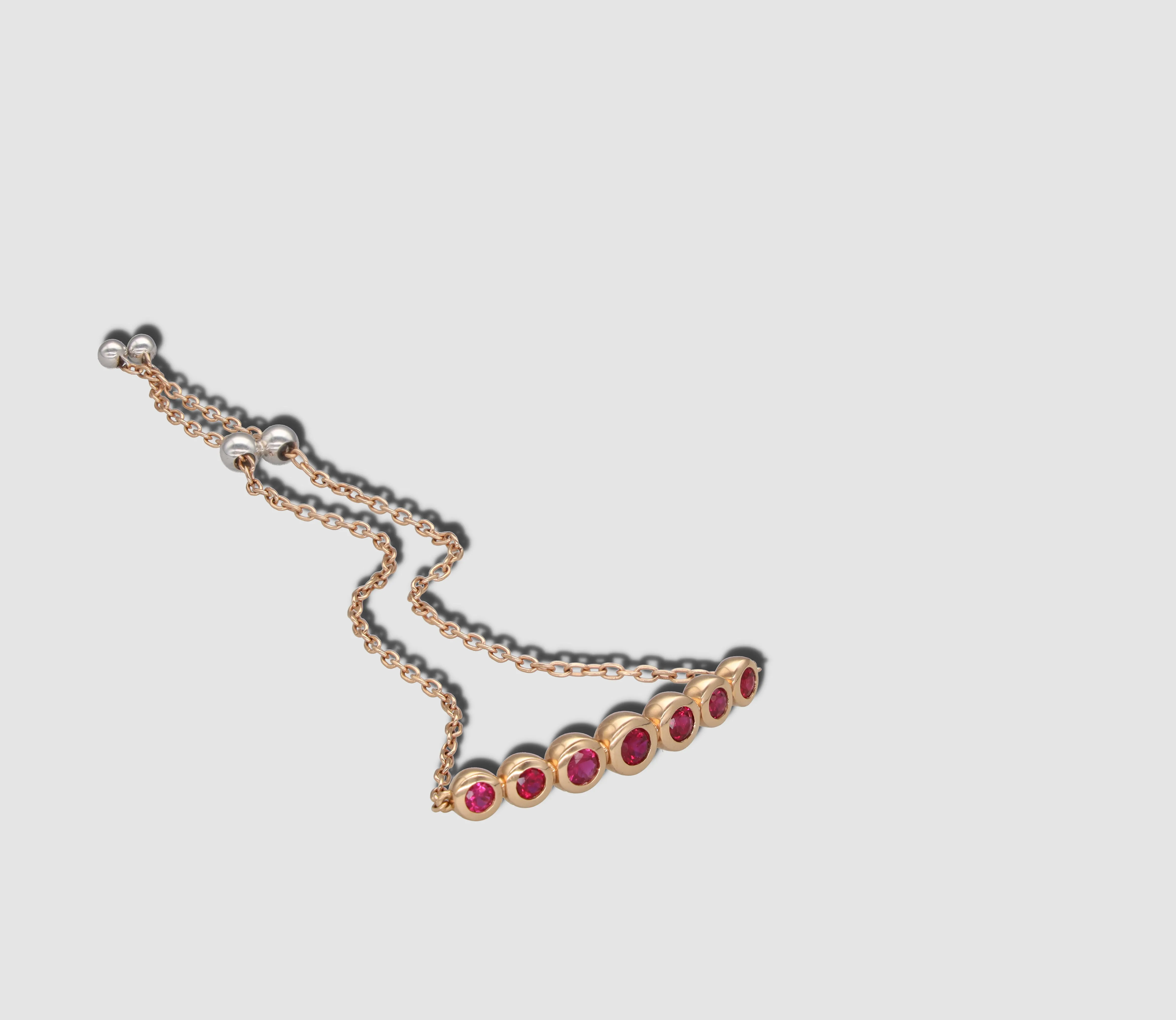Ruby BUBBLE Bracelet