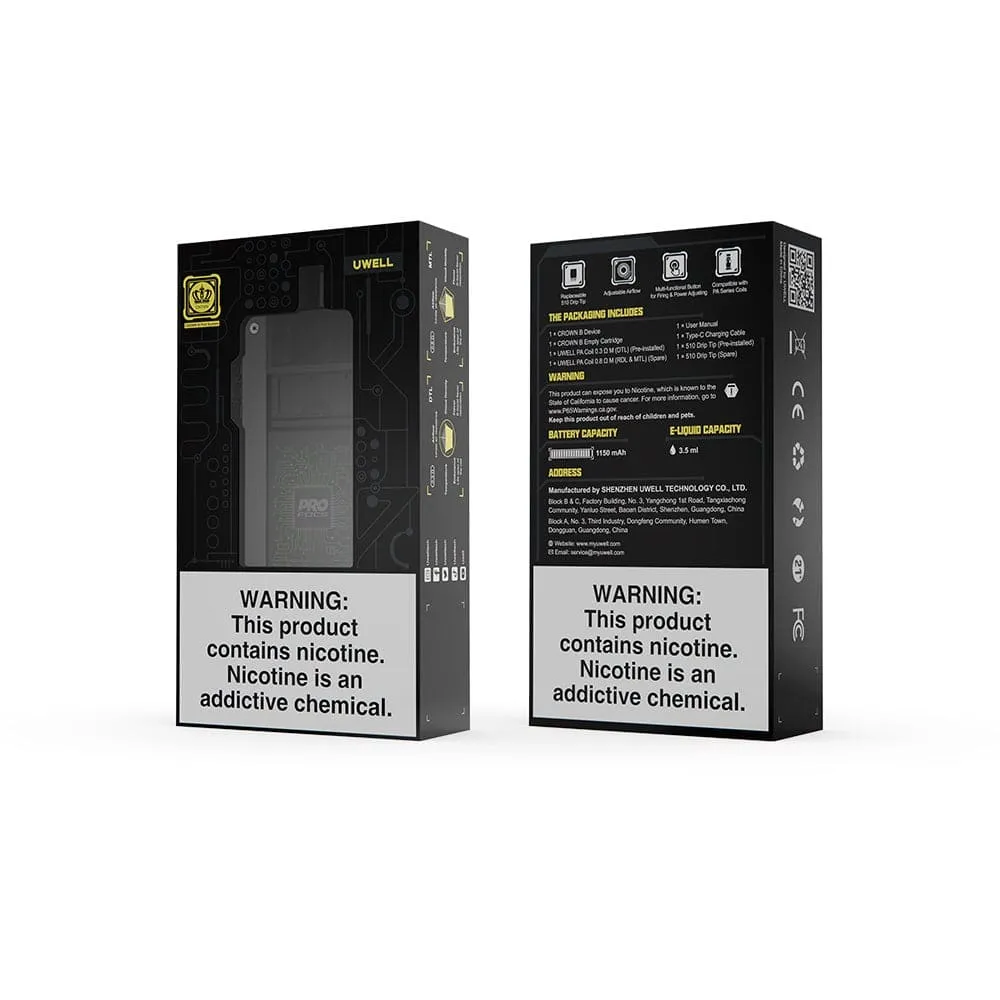 Uwell Crown B 35W Pod System Kit 1150mAh