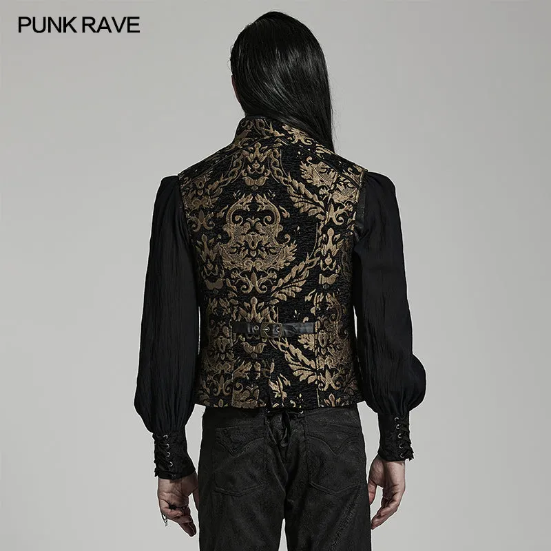 WY-1489MJM Goth ornate waistcoat